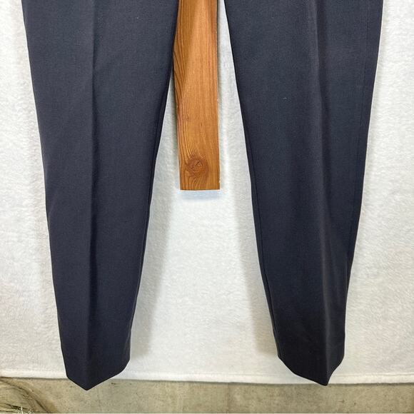 J. Crew Navy Blue Mid‎ Rise Ankle Dress Pants Size 0 - Picture 3 of 13